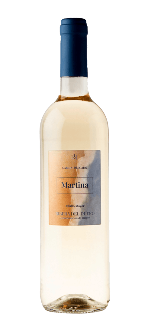 
					<h3 class='esp-20-bottom'>MARTINA</h3>
					<p class='esp-20-bottom'>Martina es un vino de color dorado, con aromas afrutados y acidez media. Es carnoso y estructurado, presentando una personalidad propia y única en España. Esto lo hace un vino divertido, refrescante, untuoso, persistente y expresivo.</p>
					<div class='flex flex-space-between'>
						<div class='w-40'>
							<div class='detalles'>
								<img src='images/variedad.png' class='icodetalle'>
								<p class='txtdetalle'><strong>Variedad</strong><br/>100% Albillo Mayor</p>
							</div>
							<div class='detalles'>
								<img src='images/temperatura.png' class='icodetalle'>
								<p class='txtdetalle'><strong>Temperatura de servicio</strong><br/>7 a 10º</p>
							</div>
						</div>
					</div>